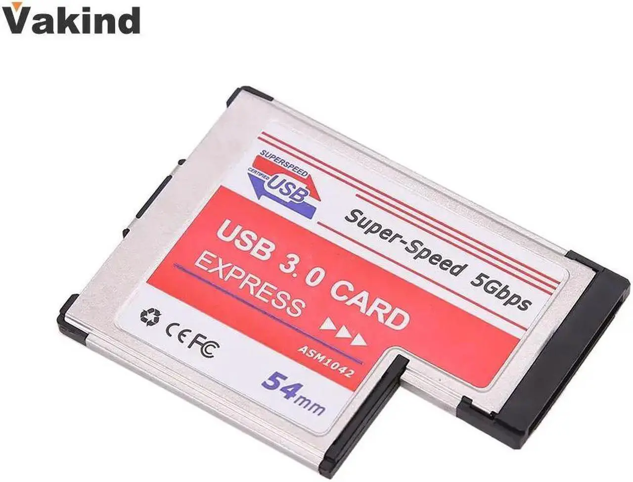 Alt view image 2 of 6 - USB 3.0 Super Speed Expansion PCMCIA Express Card 2-Port Laptop ASM Chip Adapter Up to 5Gbps