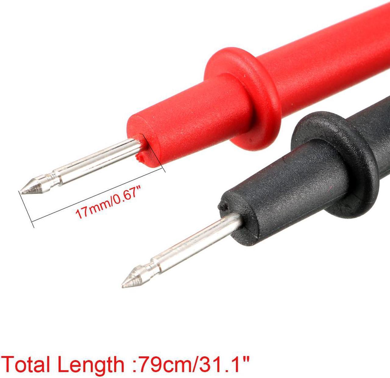 Alt view image 3 of 5 - Multimeter Test Leads Banana Plug with Probe and Alligator Clips, 10A , 4 - in -1 Set
