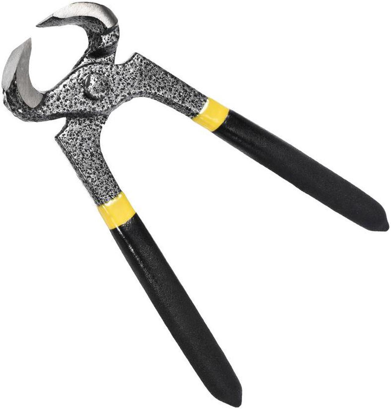 End Cutting Pliers 6 Inch Precision End Nippers Dipped Plastic Handgrip Wire Cutter Pliers