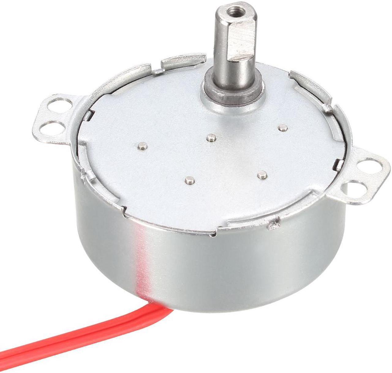 Electric Motor Synchronous Motor Turntable Synchron Motor AC 12V 50/60Hz 4W 9-11RPM CCW/CW Direction