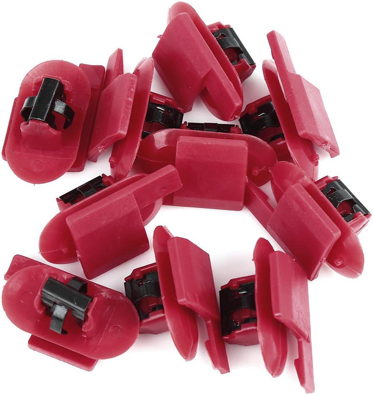 10pcs Plastic Rivet Bumper Fender Fastener Clips Retainer for GM 11547026