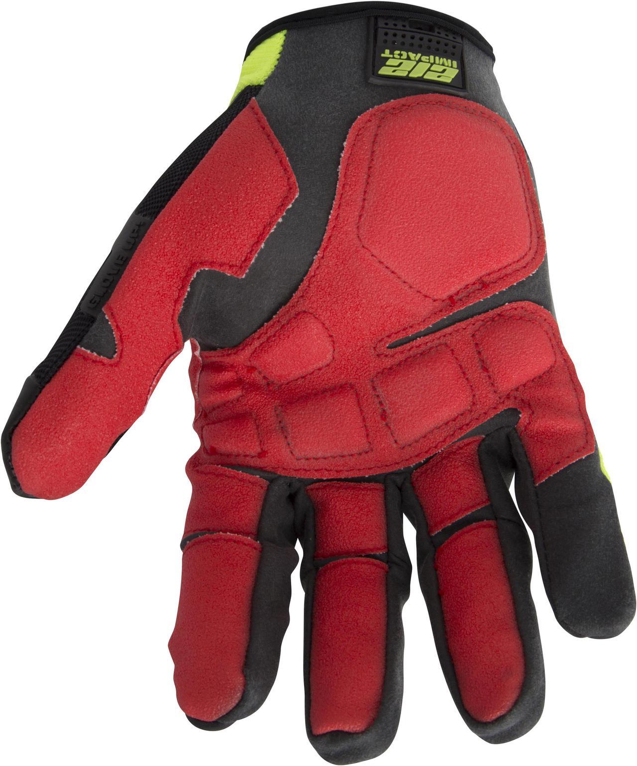 Alt view image 2 of 7 - 212 Performance IMP-88-013 Super Hi-Vis Impact Gloves, XXX-Large
