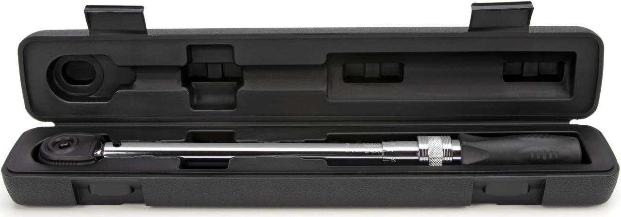 Alt view image 2 of 6 - STEELMAN PRO 97034 1/2-Inch Drive 32-Tooth Heavy Duty Adjustable Torque Wrench, 30-250 Foot-Pounds