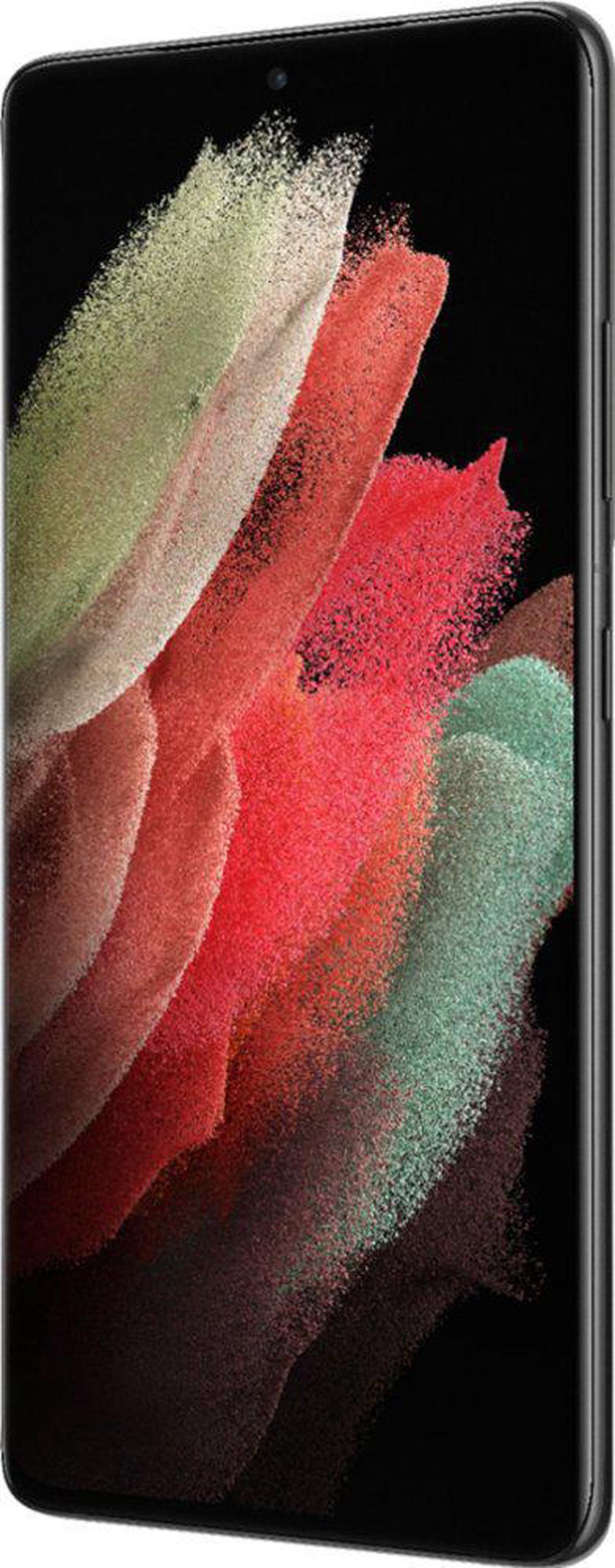Alt view image 3 of 8 - Samsung - Galaxy S21 Ultra 5G 256GB (Unlocked) - Phantom Black