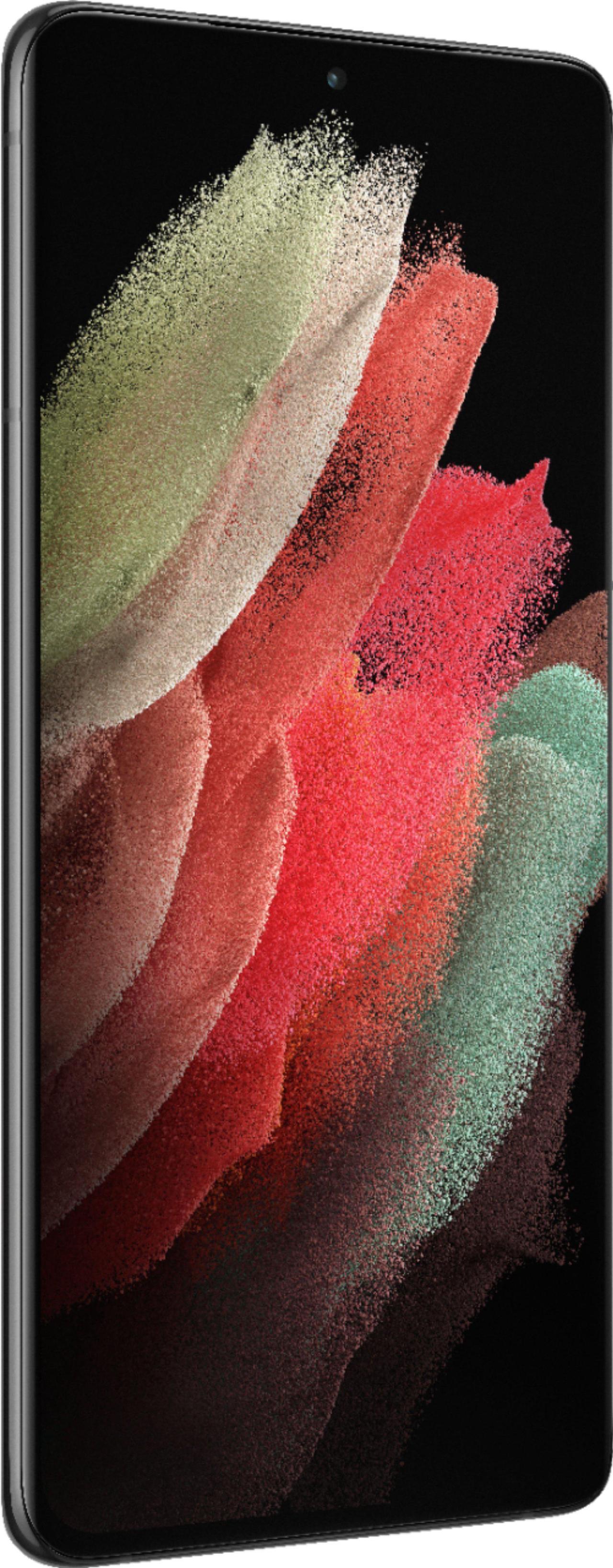 Alt view image 2 of 8 - Samsung - Galaxy S21 Ultra 5G 256GB (Unlocked) - Phantom Black
