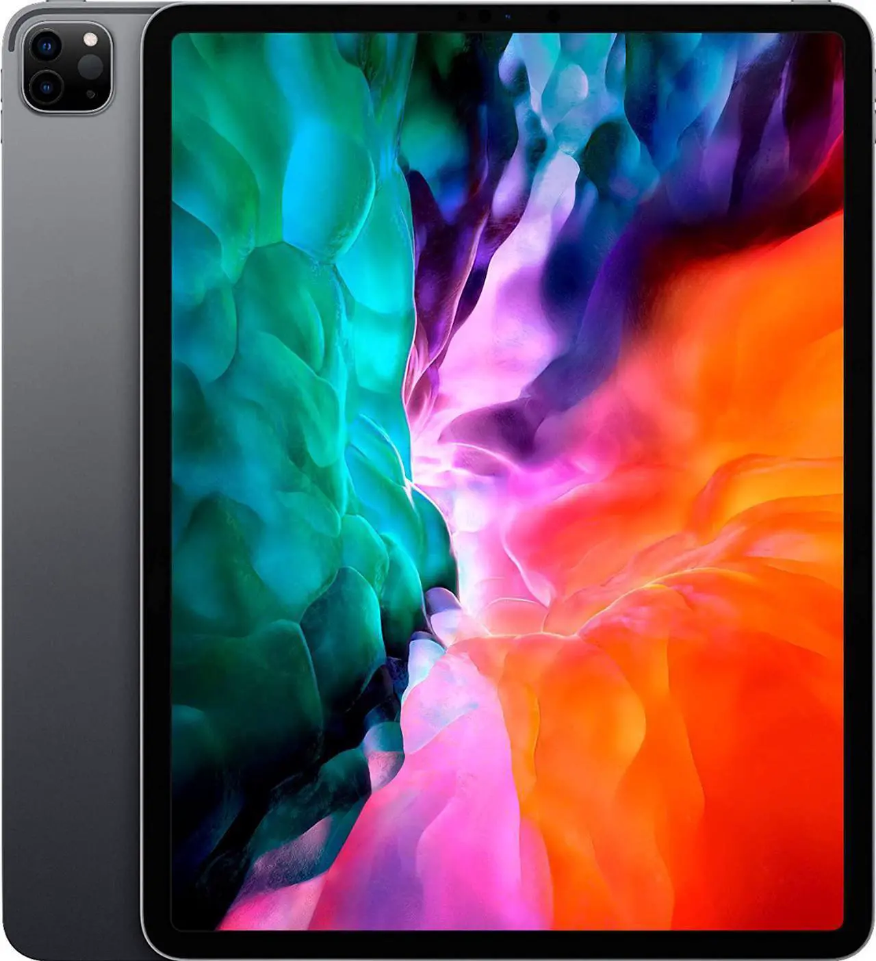 Main image of Apple iPad Pro (12.9-inch, Wi-Fi + Cellular, 128GB) - Space Gray (4th Generation) (2020)