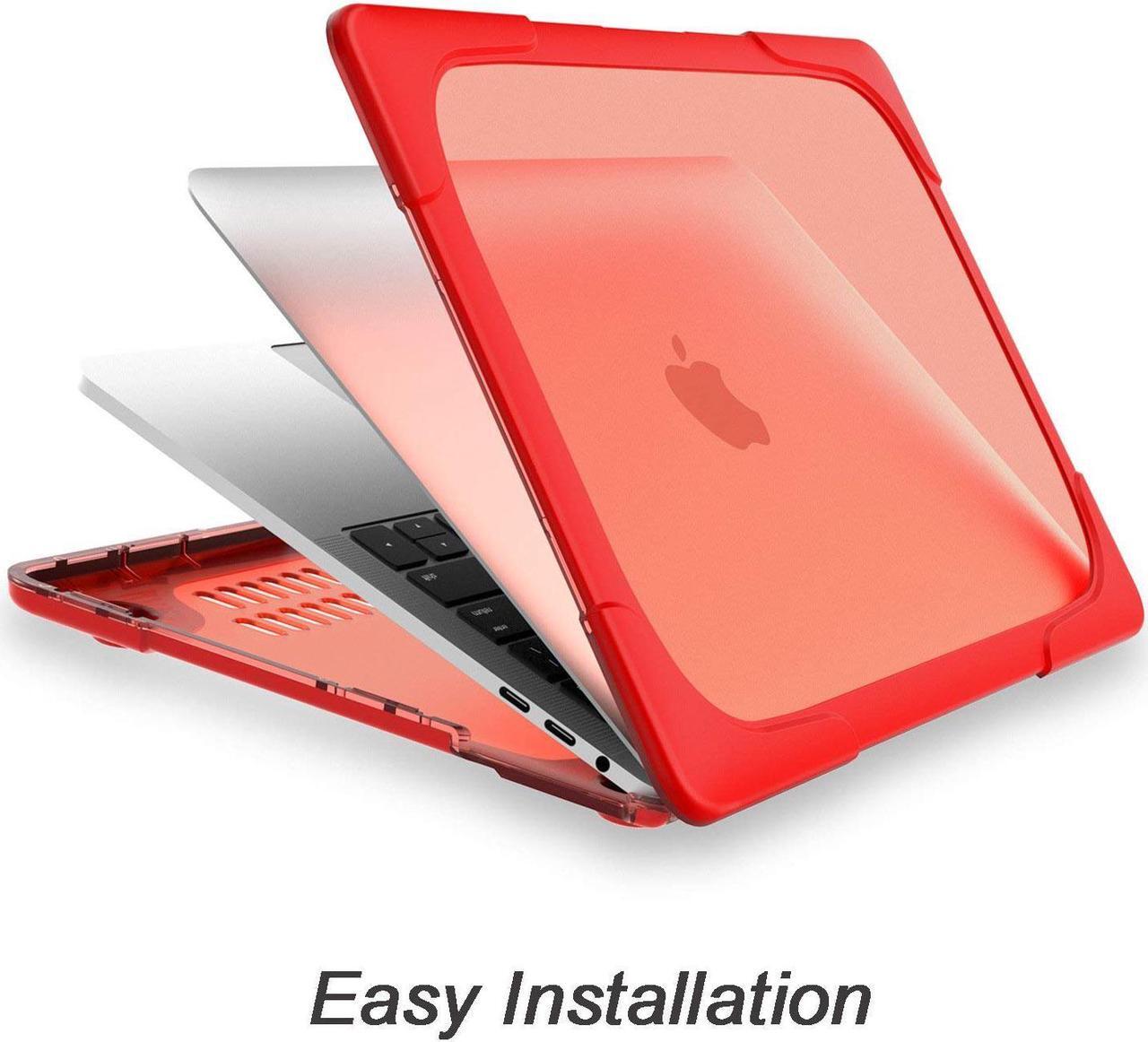 Alt view image 4 of 7 - MacBook Pro Retina 13 Case Werleo Rubberized Heavy Duty Shockproof Hard Plastic Protective Case Cover with Foldable Kickstand for Apple MacBook Pro Retina 13.3" inch Model A1502 A1425
