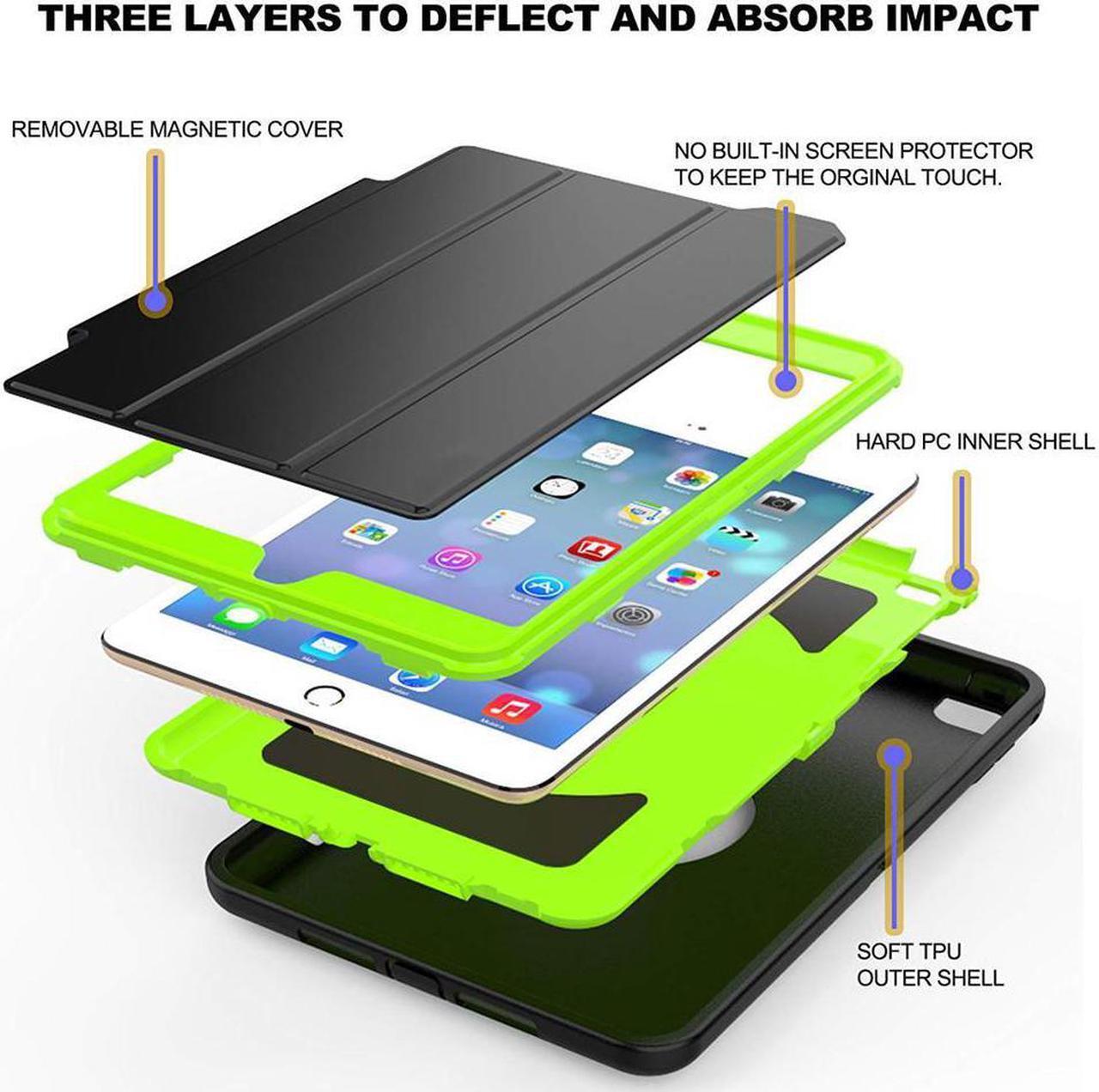Alt view image 2 of 7 - Magnetic Smart Case for iPad Pro 12.9 Inch 2017 2015 with Auto Sleep Wake Slim Lightweight Smart Shell Stand Cover Protective Cover for iPad Pro 12.9 Inch 1st & 2nd Generation