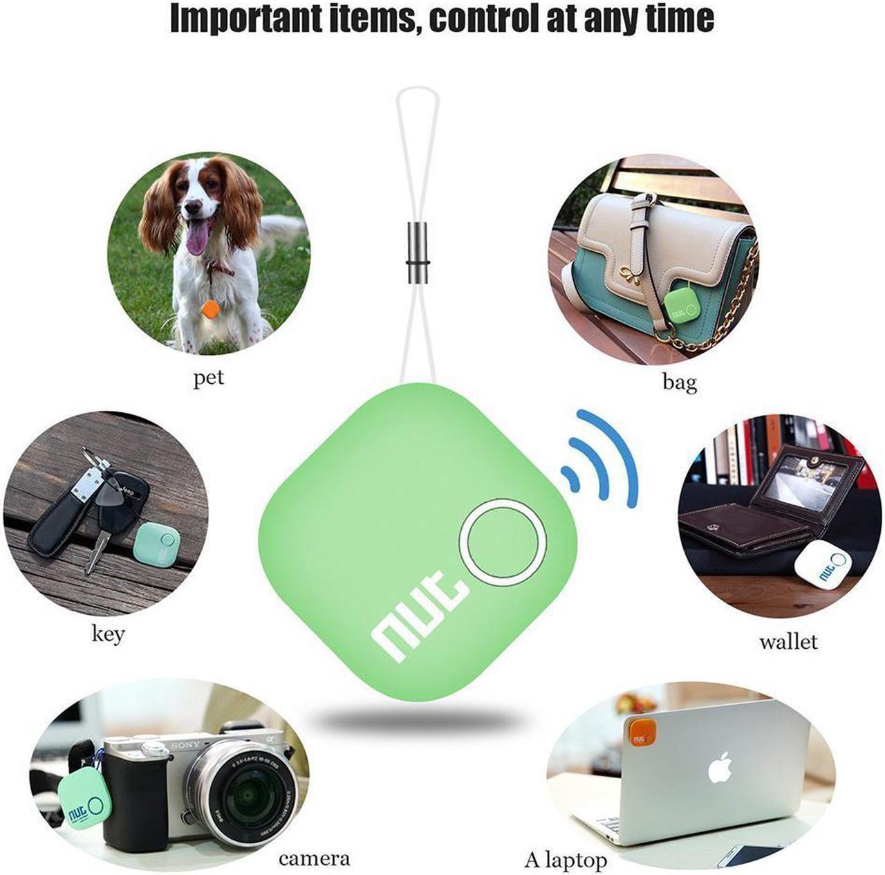 Alt view image 2 of 7 - Smart Tag Nut 2 Bluetooth Anti-lost Tracker Key Finder Tracking Wallet Key Bag Pet Dog Tracer Locator Alarm Patch GPS Locator for iOS iPhone iPod iPad Android Green