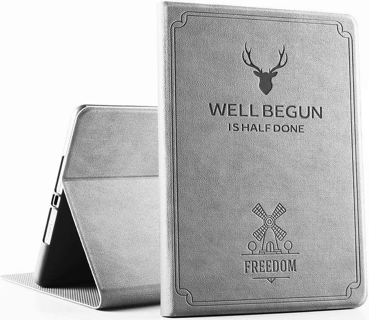 Main image of iPad 9.7 2018 2017 Case / iPad Air 2 Case / iPad Air Case Slim Leather Stand Cover Shell Lightweight Multi-Angle Viewing Folio Cover with Auto Sleep/Wake for Apple iPad 6th / 5th Gen iPad Air 2
