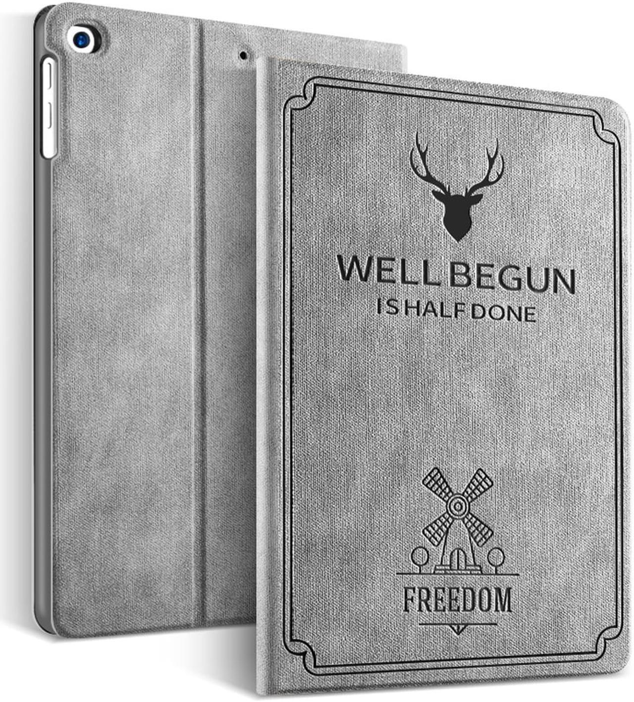 Alt view image 2 of 7 - iPad 9.7 2018 2017 Case / iPad Air 2 Case / iPad Air Case Slim Leather Stand Cover Shell Lightweight Multi-Angle Viewing Folio Cover with Auto Sleep/Wake for Apple iPad 6th / 5th Gen iPad Air 2