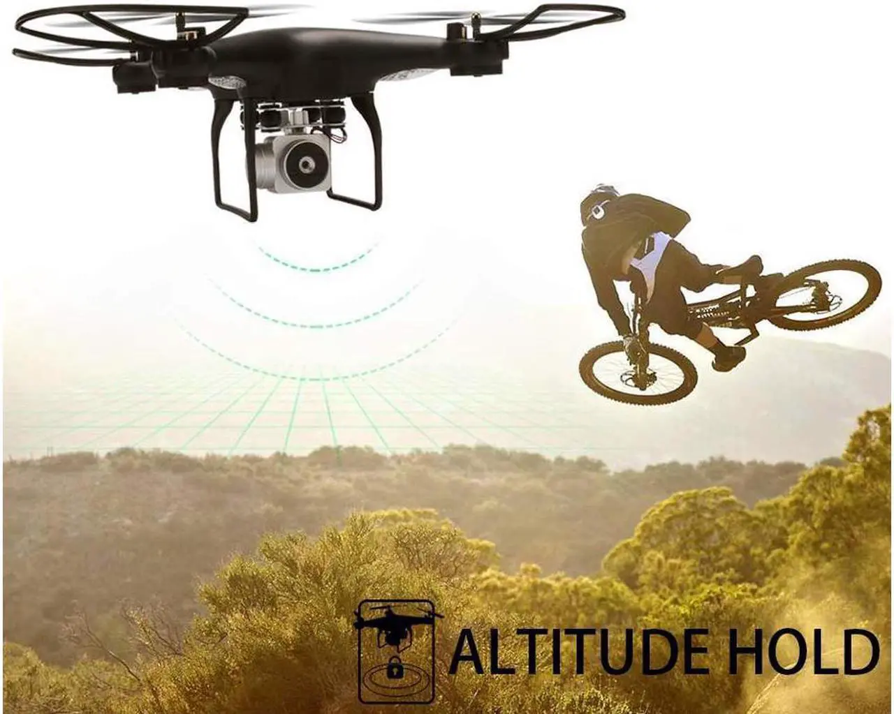Alt view image 2 of 7 - Drone with Camera Live Video Werleo JJRC WIFI FPV RC Drone RC Quadcopter with 40MINS Longer Flght Time RC Quadcopter with 720P Camera FPV WiFi Helicopter with Batteries Altitude Hold