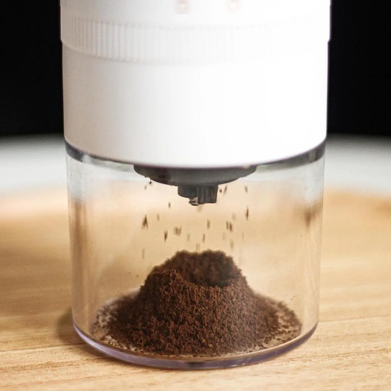 Alt view image 7 of 7 - Electric Coffee Grinder, Herb Grinder Spice Grinder Flower Mill, USB Charging, Ceramic Burr