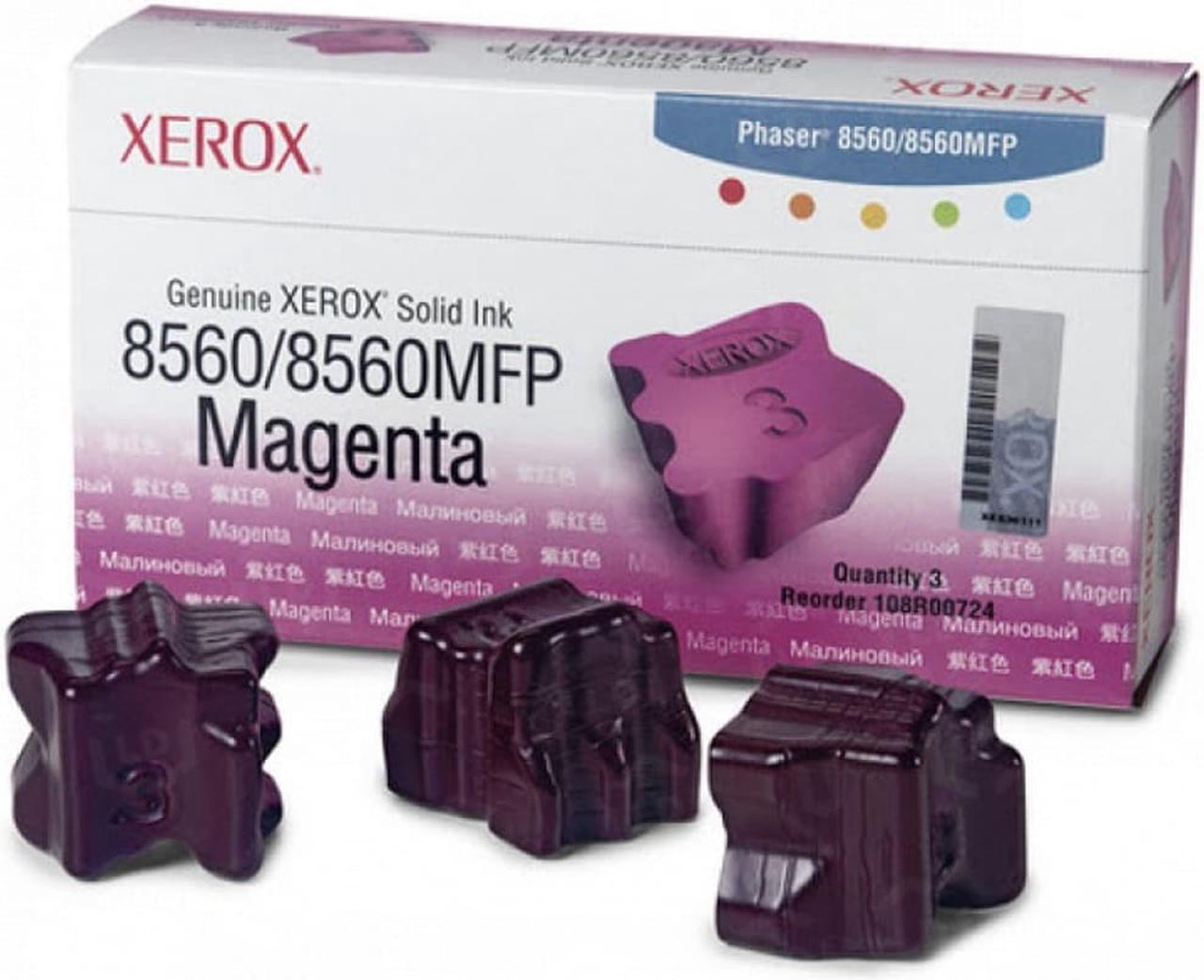 Main image of Xerox 8560,8560MFP Magenta Solid Ink (3 Sticks) 108R724