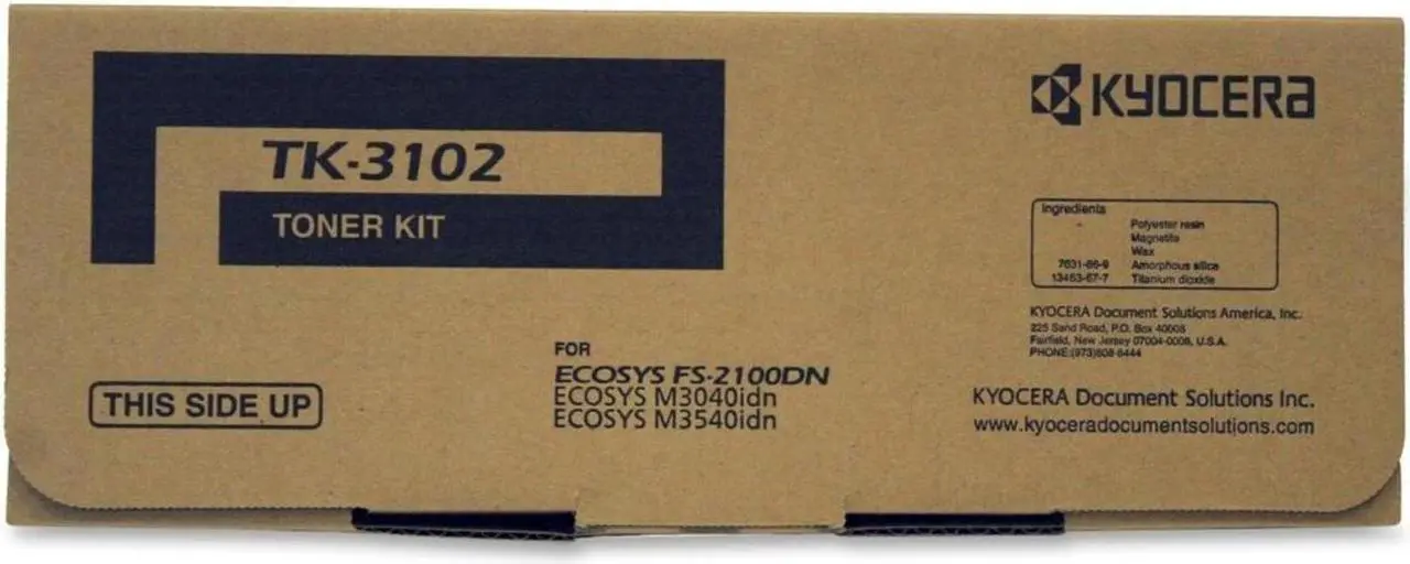 Alt view image 5 of 14 - Kyocera Copystar TK3102 Toner Black