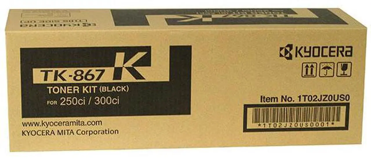 Alt view image 4 of 11 - Kyocera Copystar TK867K Toner Cartridge Black