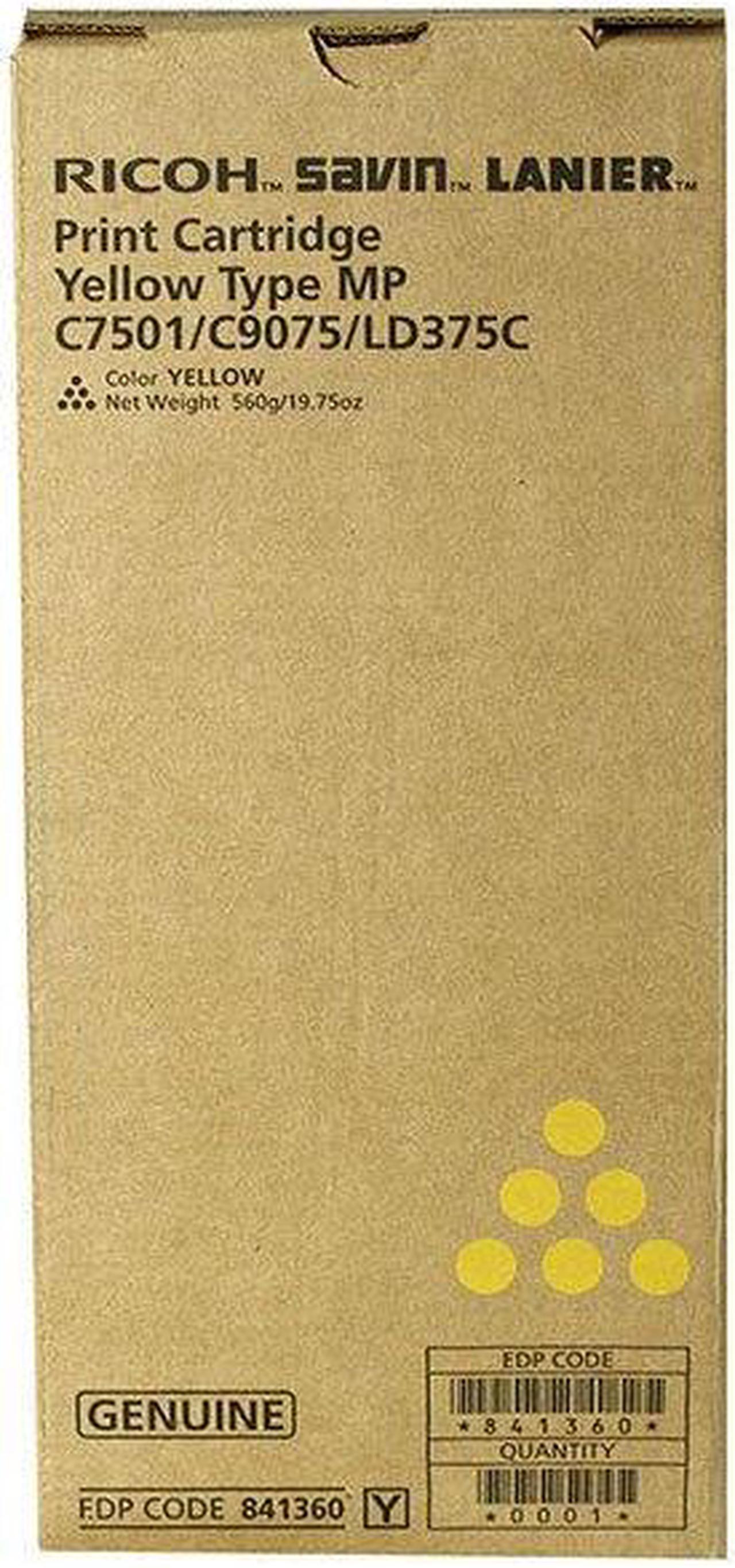 Alt view image 11 of 12 - Ricoh 841360 Toner Cartridge - Yellow