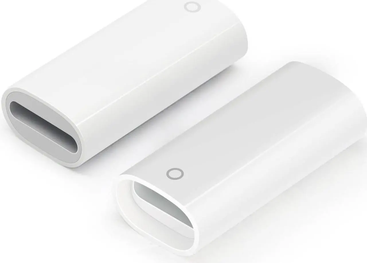 Main image of Compatible with Charger Adapter Replacement for Apple Pencil, 2-Pack Charging Adapter iPencil Charger Connector