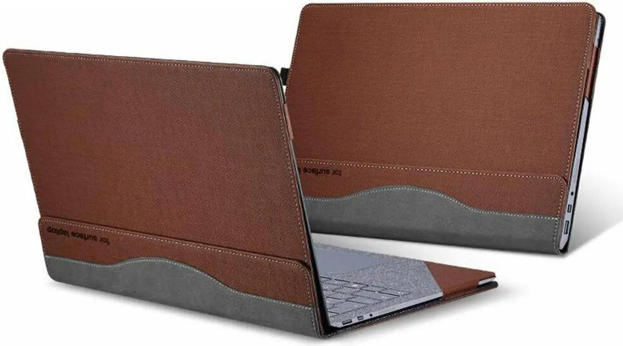 Main image of Surface Laptop 3 Case PU Leather Detachable Protective Cover for Microsoft Surface Laptop 3 Laptop 2 laptop 1 13.5 Inch