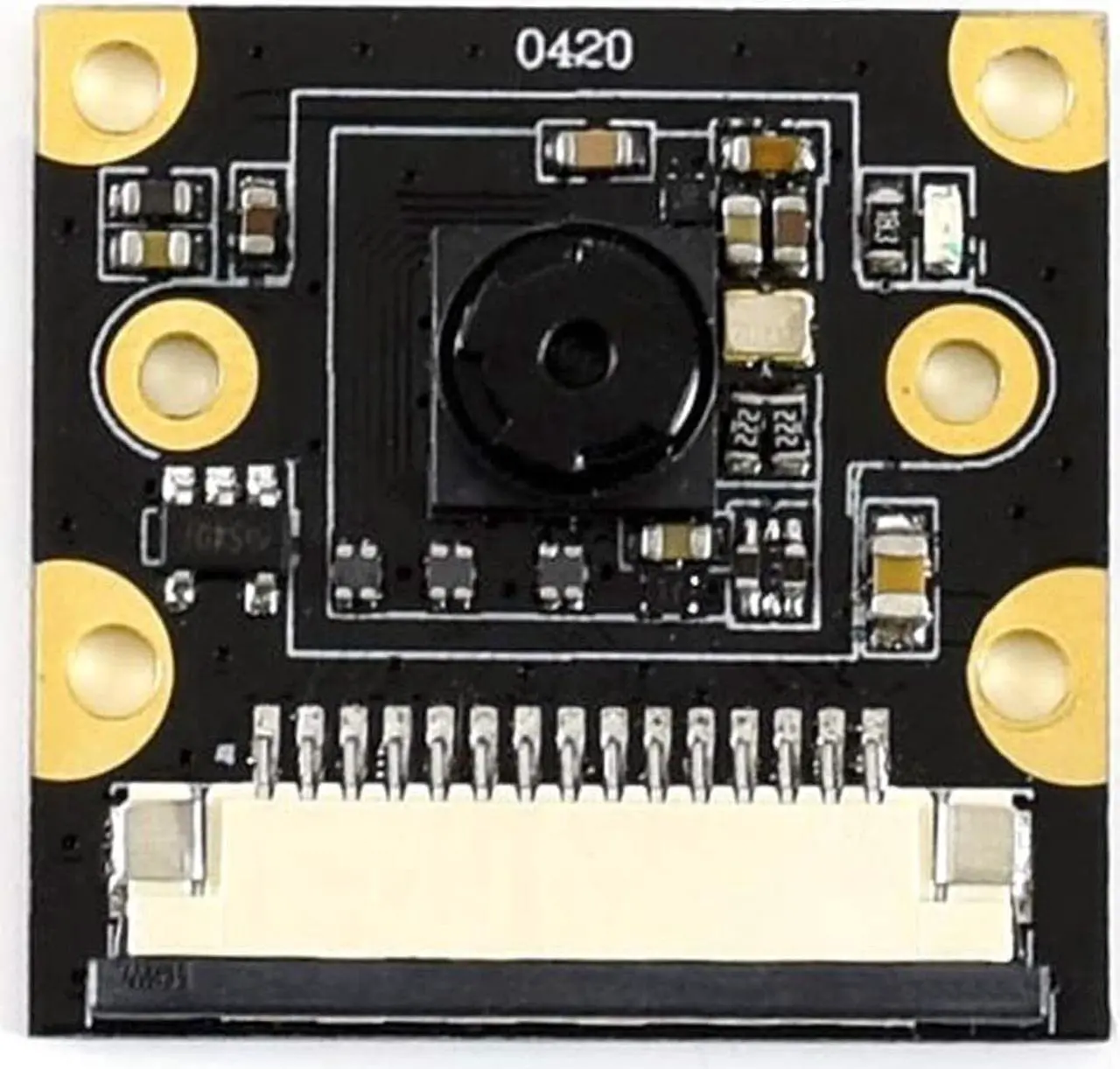 Alt view image 2 of 7 - 8MP IMX219-77 Camera Compatible with NVIDIA Jetson Nano and Raspberry Pi Compute Module 3/3+, 8 Megapixels Camera Module IMX219 Sensor 3280×2464 Resolution 77 Degree Angle of View
