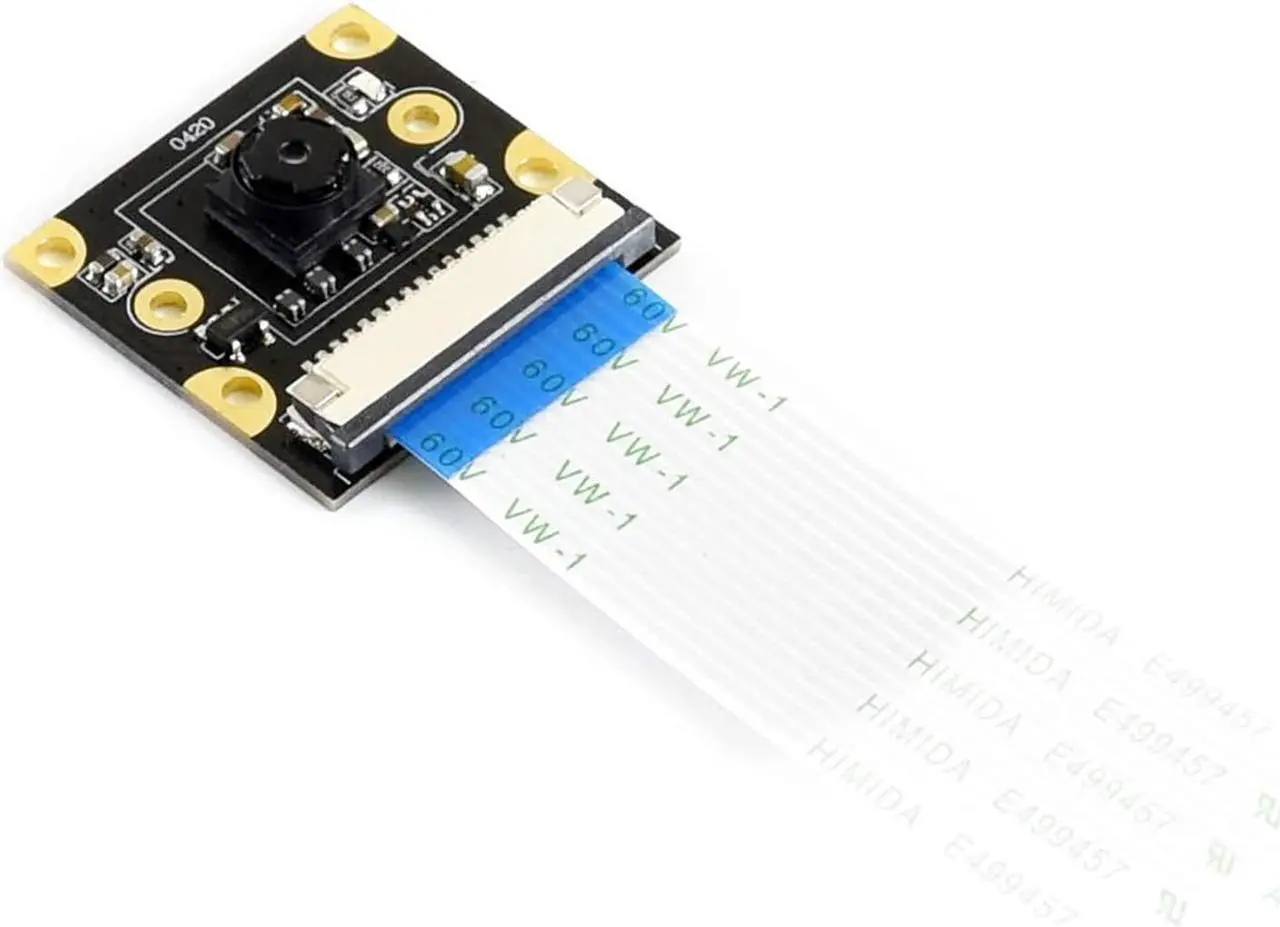 Alt view image 6 of 7 - 8MP IMX219-77 Camera Compatible with NVIDIA Jetson Nano and Raspberry Pi Compute Module 3/3+, 8 Megapixels Camera Module IMX219 Sensor 3280×2464 Resolution 77 Degree Angle of View