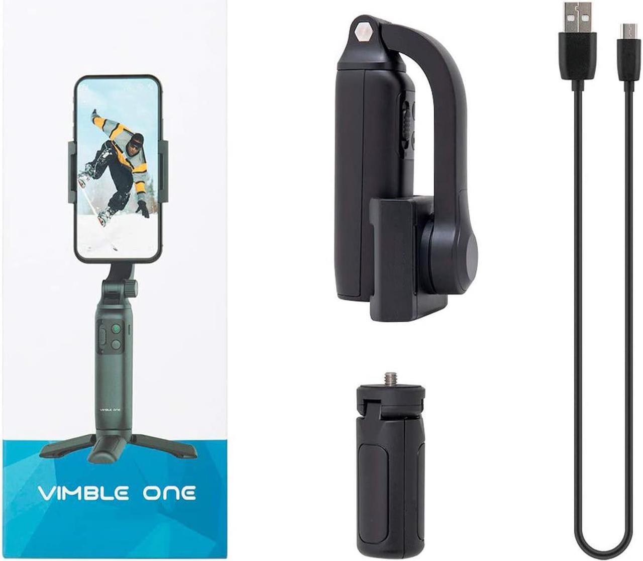 Alt view image 6 of 7 - Gimbal Stabilizer for Smartphone Vimble One Anti-Shake Foldable Gimbal Handheld Selfie Stick Tripod for iPhone Android with 18cm Extensional Stick, Vlog YouTube Live Video TikTok