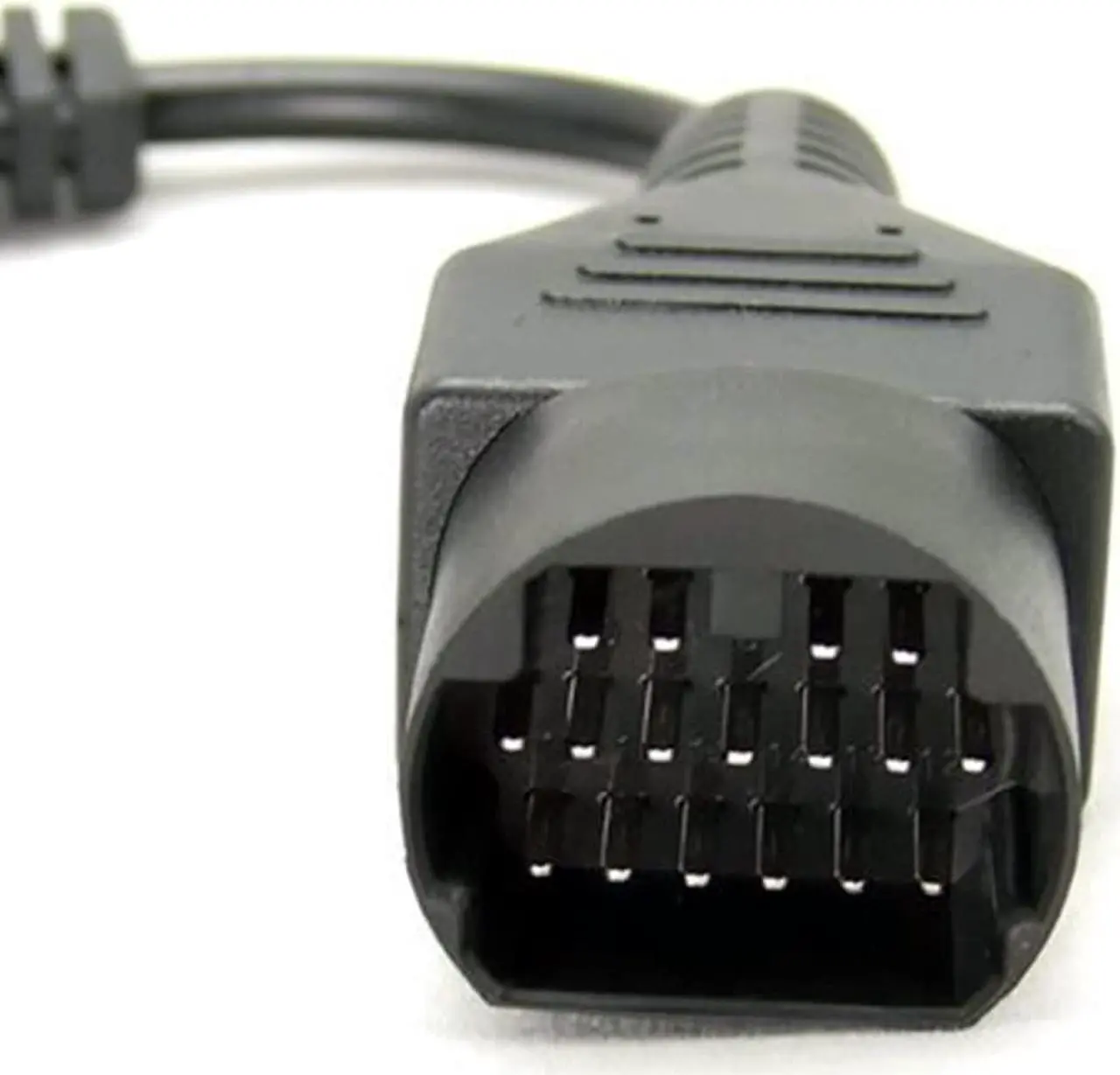 Alt view image 3 of 6 - OBD OBD2 Connector Diagnostic Adapter for Mazda 16 pin to 17 pin Adapter (Mazda-16T17)