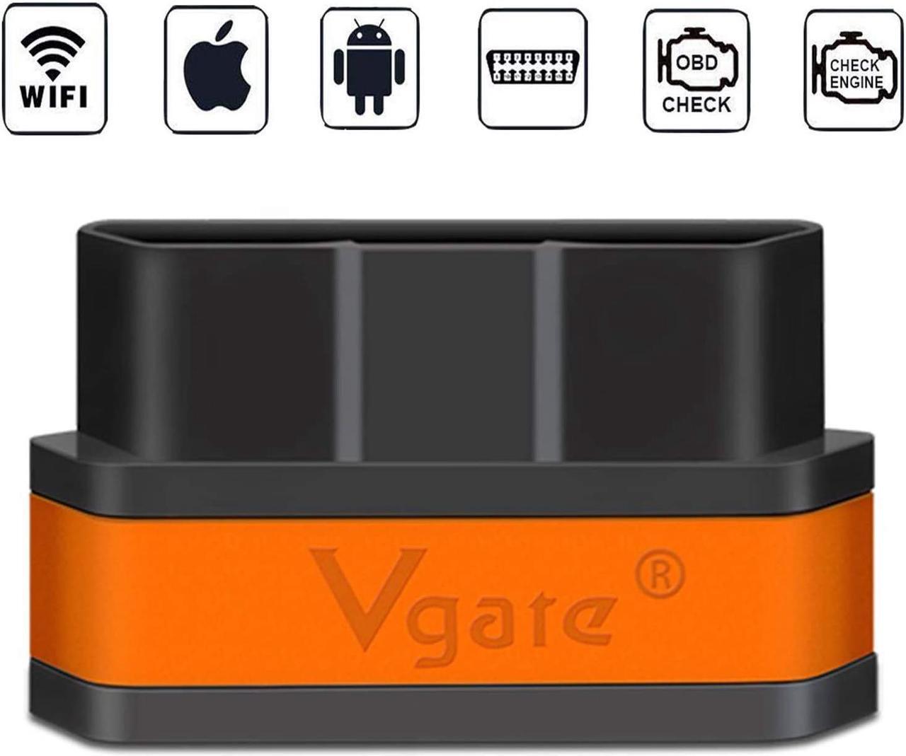 Main image of Vgate iCar 2 WiFi EOBD OBDII OBD 2 Interface Code Reader Diagnostic Tool for Android iOS Windows