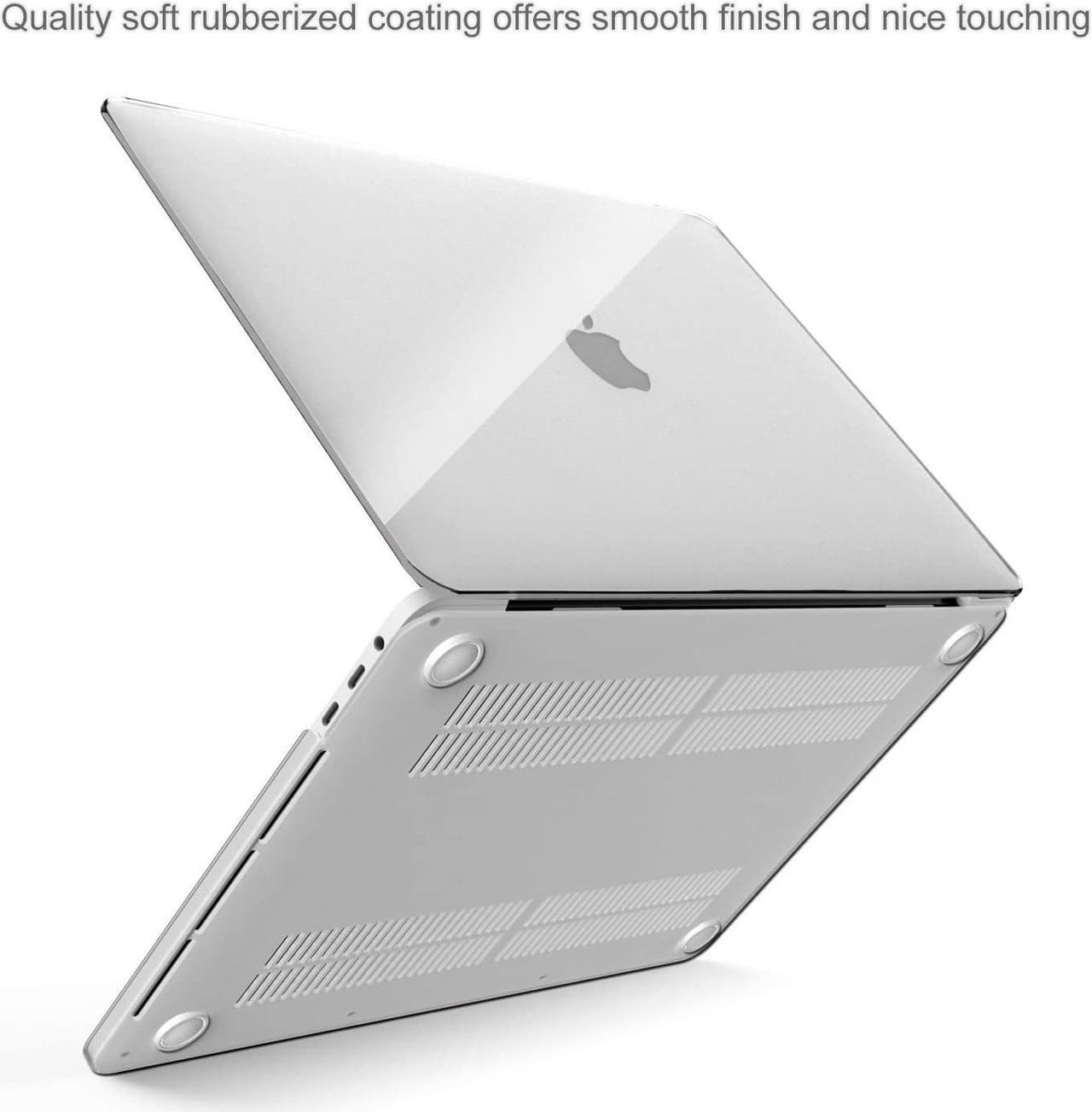 Alt view image 3 of 7 - MacBook Pro 15 Case 2019 2018 2017 2016 Release A1990 A1707, Hard Case Shell Cover and Keyboard Cover for MacBook Pro 15" (2019/2018/2017/2016) with Touch Bar & Touch ID