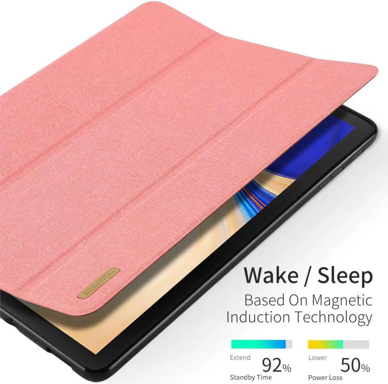 Alt view image 2 of 6 - Case for Samsung Galaxy Tab S4 10.5 Inch 2018 Tablet Model SM-T830 T835 T837 Cover with S Pen Holder Auto Sleep Wake
