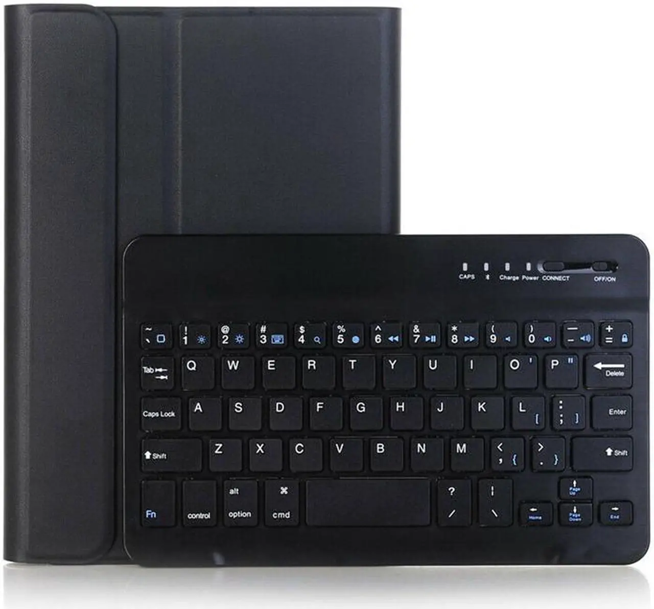 Alt view image 6 of 7 - Keyboard Case for Samsung Galaxy Tab S6 Lite 10.4 inch 2020 Model SM-P610 (Wi-Fi) SM-P615 (LTE), Soft TPU Back Cover with Pencil Holder Detachable Wireless Bluetooth Keyboard