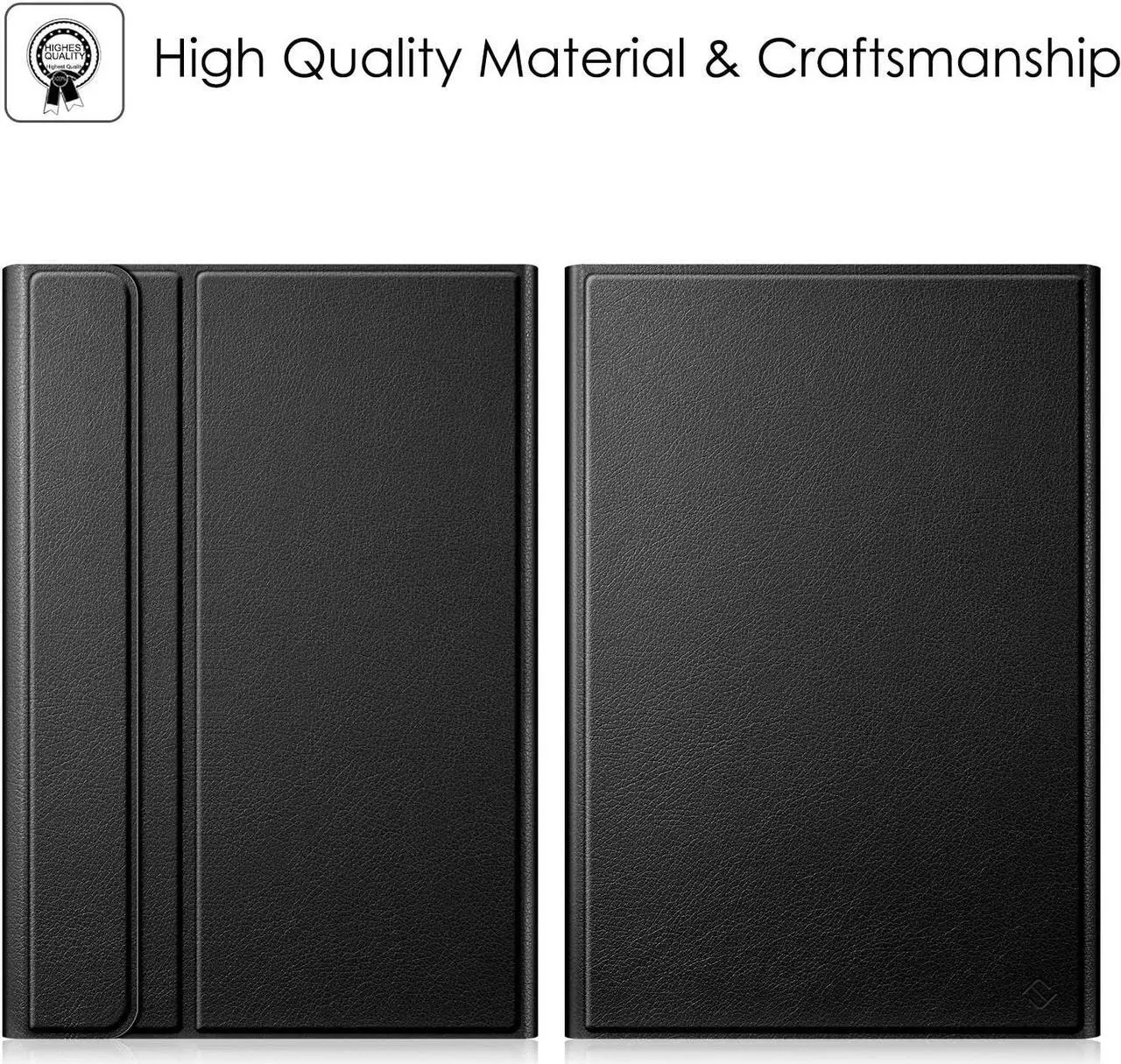 Alt view image 3 of 7 - Keyboard Case for Samsung Galaxy Tab S6 Lite 10.4 inch 2020 Model SM-P610 (Wi-Fi) SM-P615 (LTE), Soft TPU Back Cover with Pencil Holder Detachable Wireless Bluetooth Keyboard