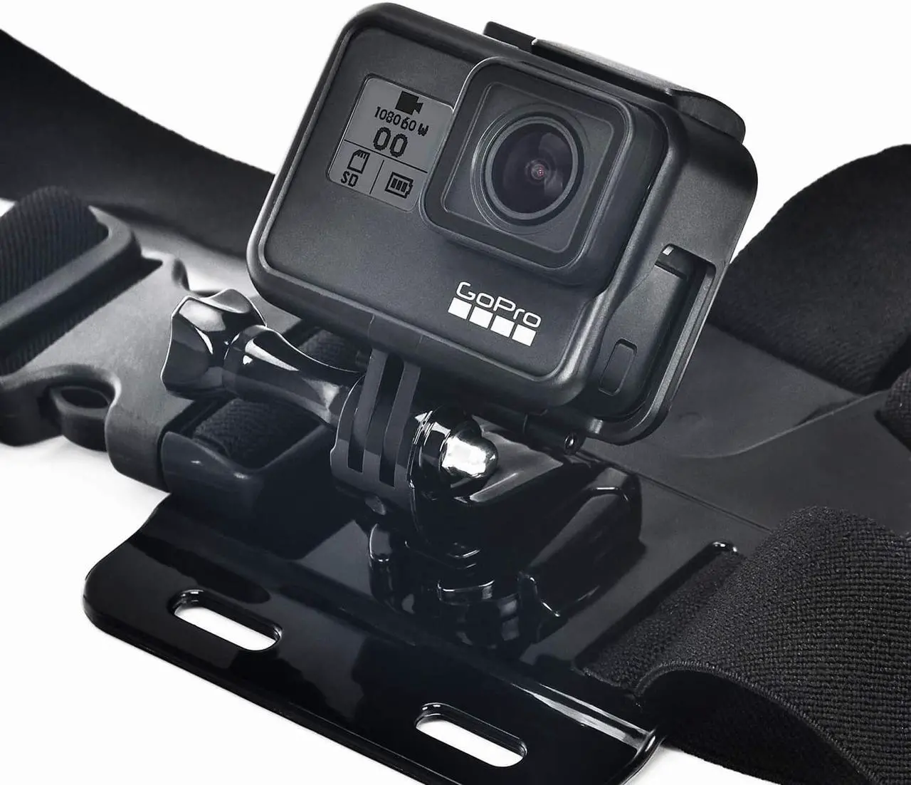 Alt view image 3 of 7 - Chest Mount Harness Chesty Head Mount Strap Kit Compatible with GoPro Hero 9, 8 Black, Hero 7, 6, 5, 4, Session, 3+, 3, 2, 1, Hero (2018), Fusion, DJI Osmo Action Cameras