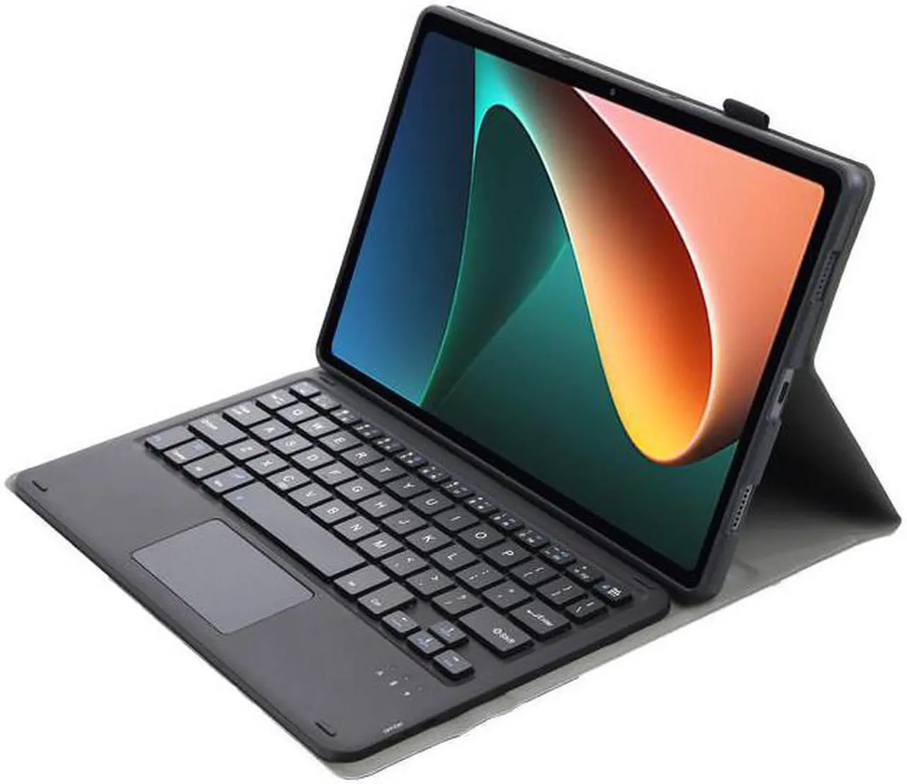 Alt view image 5 of 7 - Touchpad Keyboard Case for Xiaomi Pad 5 / Xiaomi Pad 5 Pro 11 inch 2021/ Xiaomi Pad 5 Pro 5G Detachable Wireless Keyboard with Trackpad & Pencil Holder