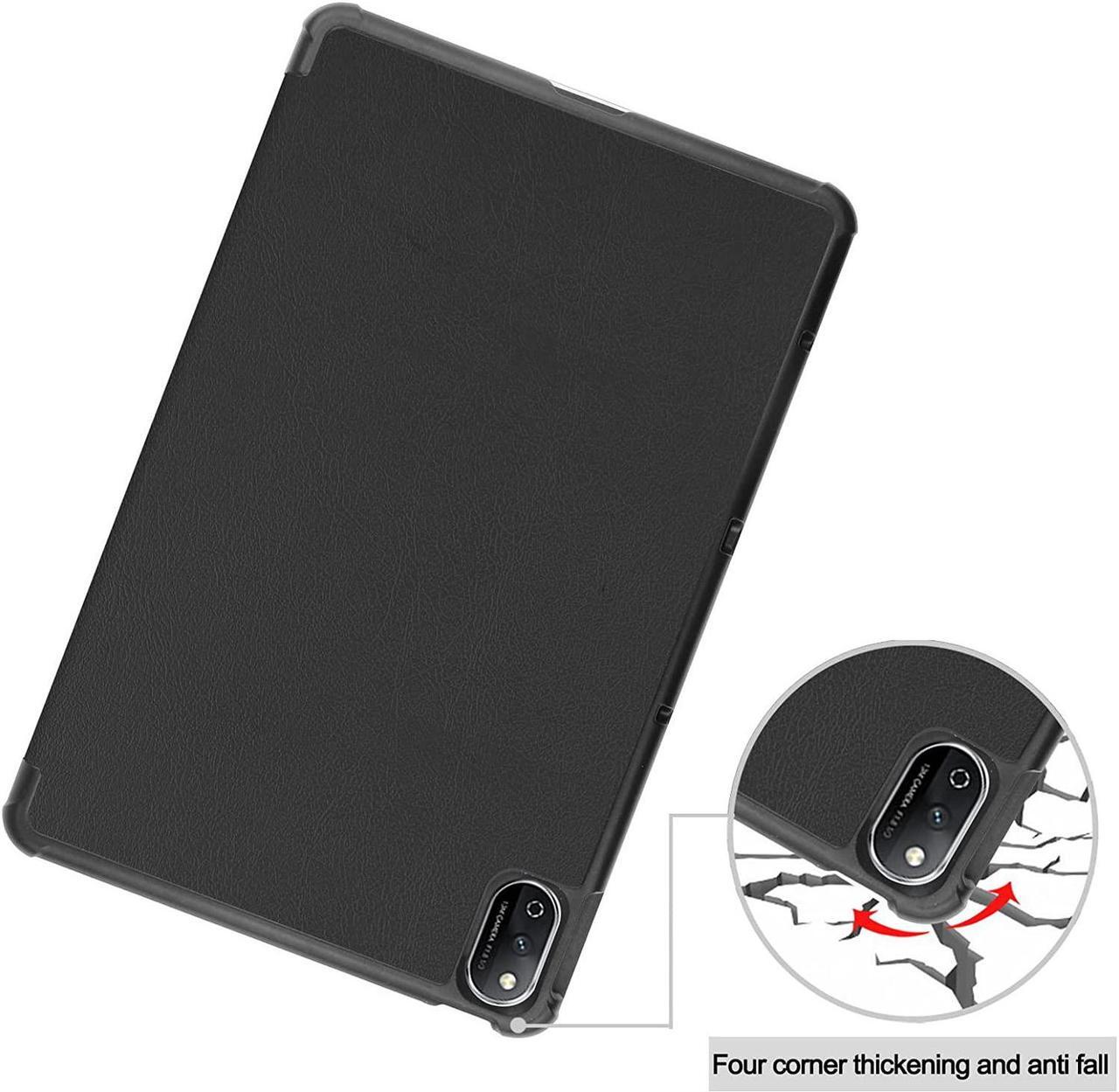 Alt view image 6 of 7 - Case for Honor V7 10.4 inch 2021 with Auto Wake / Sleep, Trifold Slim Lightweight Hard Shell Protective Smart Cover for Honor Tablet V7 with Stand