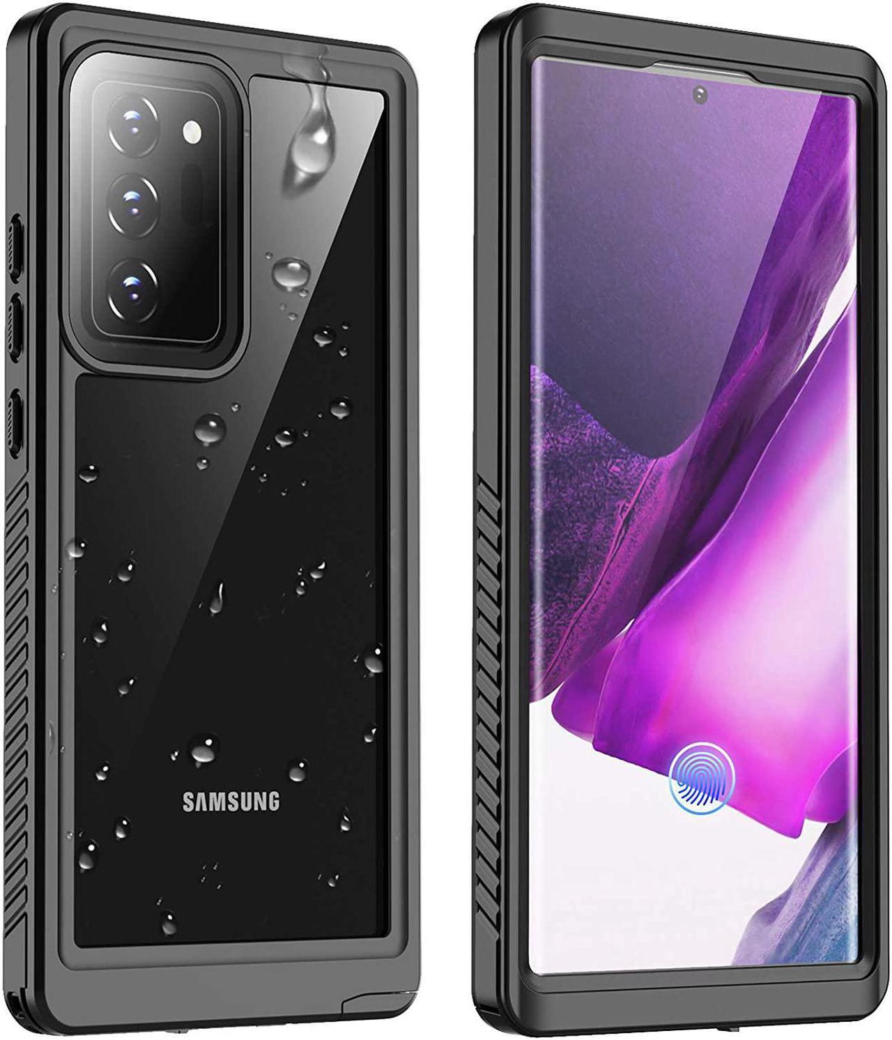 Main image of Galaxy Note 20 Ultra Waterproof Case, Built-in Screen Protector Full-Body Protection Heavy Duty Shock-Proof dust-Proof Cover Case for Samsung Galaxy Note 20 Ultra 6.9 inch Black