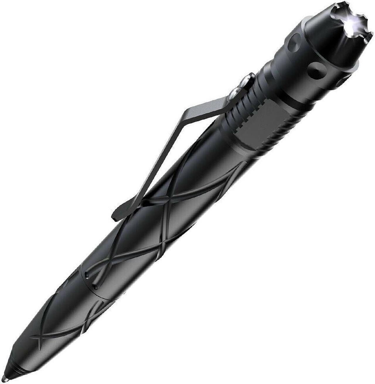Alt view image 2 of 7 - Tactical Self Defense Tactical Penlight Water Resistant LED Flashlight Torch For Hunting Camping Hiking Fishing Self-Defense Emergency