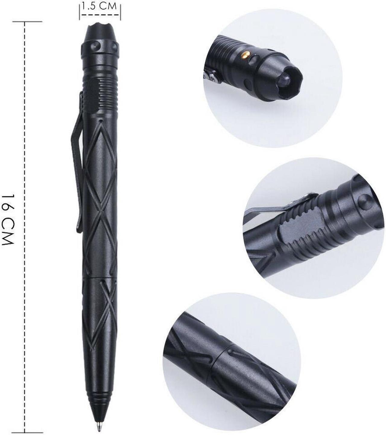 Alt view image 6 of 7 - Tactical Self Defense Tactical Penlight Water Resistant LED Flashlight Torch For Hunting Camping Hiking Fishing Self-Defense Emergency