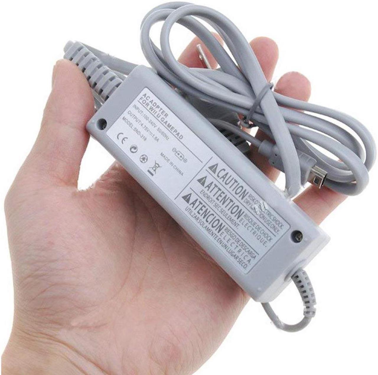 Alt view image 7 of 7 - Wii U Gamepad Charger, AC Power Supply Adapter Charger Cable for Nintendo Wii U Gamepad Remote Controller