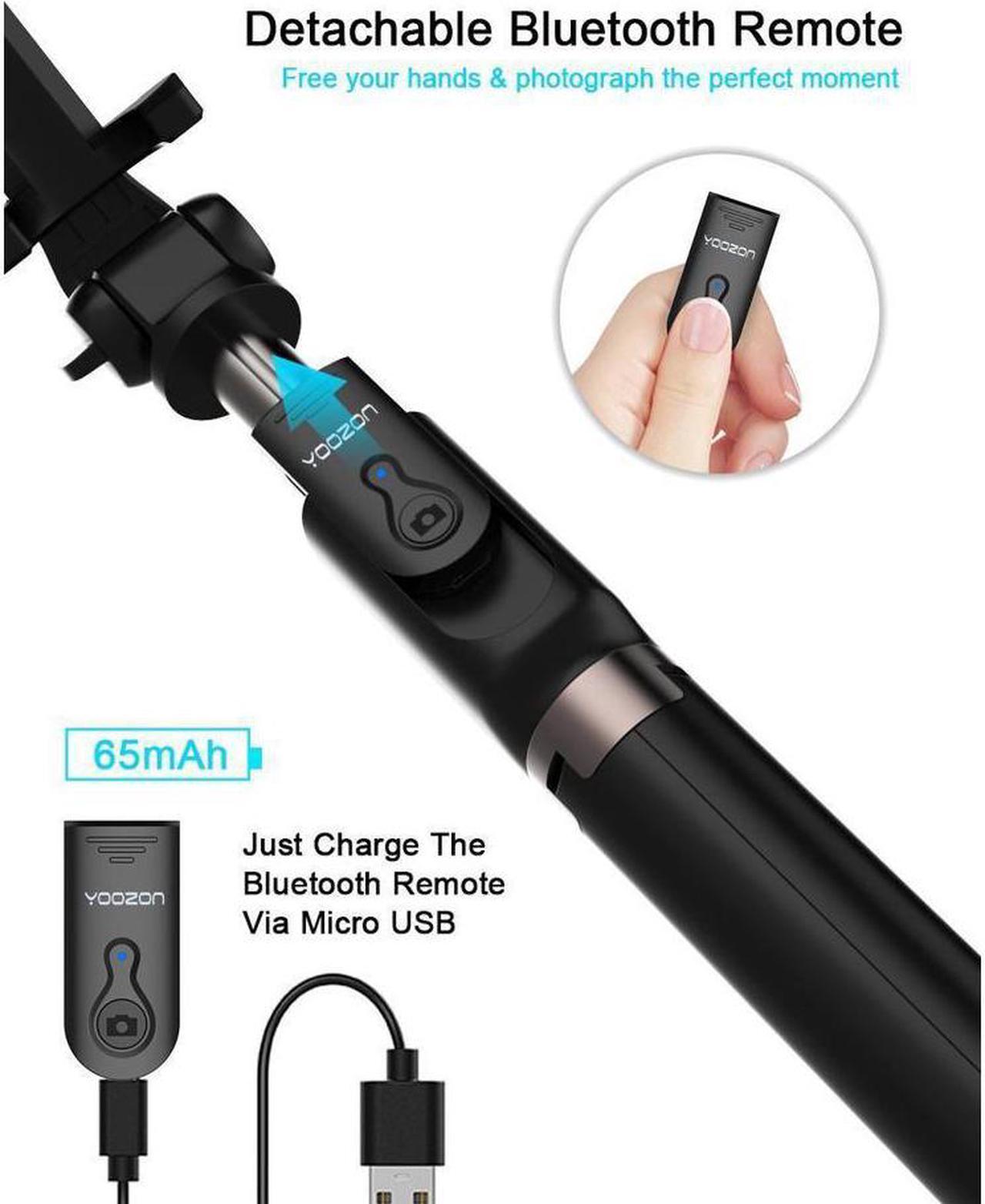 Alt view image 5 of 7 - Bluetooth Selfie Stick Tripod Wireless Remote for iPhone X 8 7 6 Samsung Android