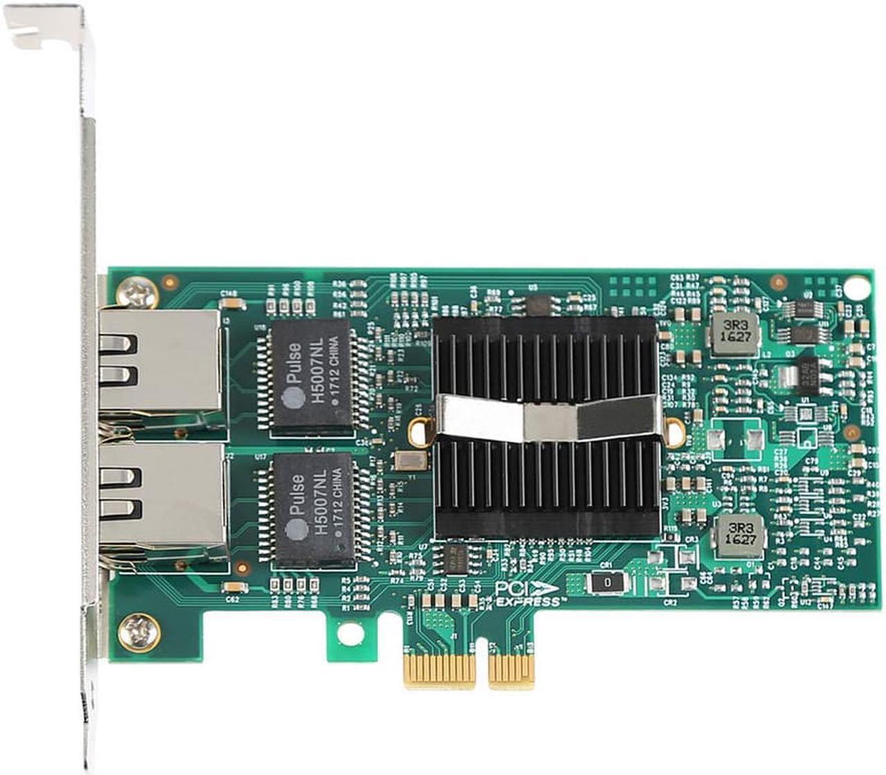 Alt view image 6 of 7 - Gigabit Ethernet PCI Express PCI-E Network Card Dual Port 2 x RJ45 Gigabit Ethernet PCIE Network Adapter for Desktop PC