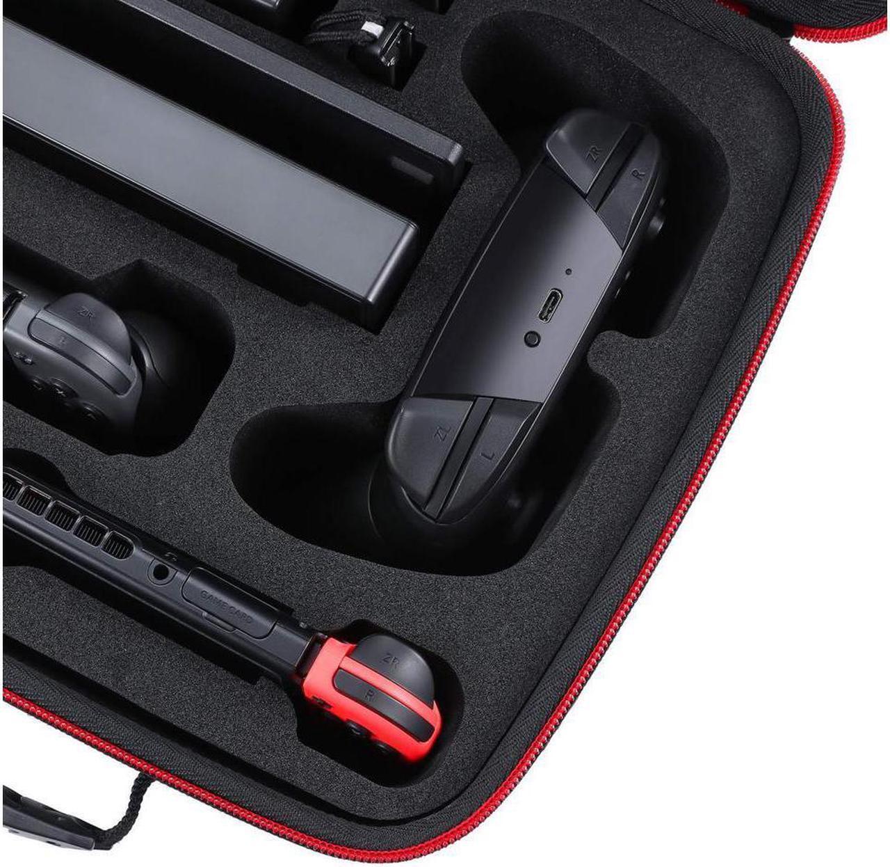 Alt view image 5 of 6 - Hard Carrying Case Compatible with Nintendo Switch, Travel Case fit Switch Pro Controller