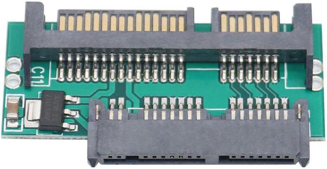 Alt view image 3 of 5 - 1.8" Micro SATA SSD 3V to 2.5" 22PIN SATA 5V Adapter Converter for 2.5 SATA Laptop Adapter (SATA Adapter Converter Card)