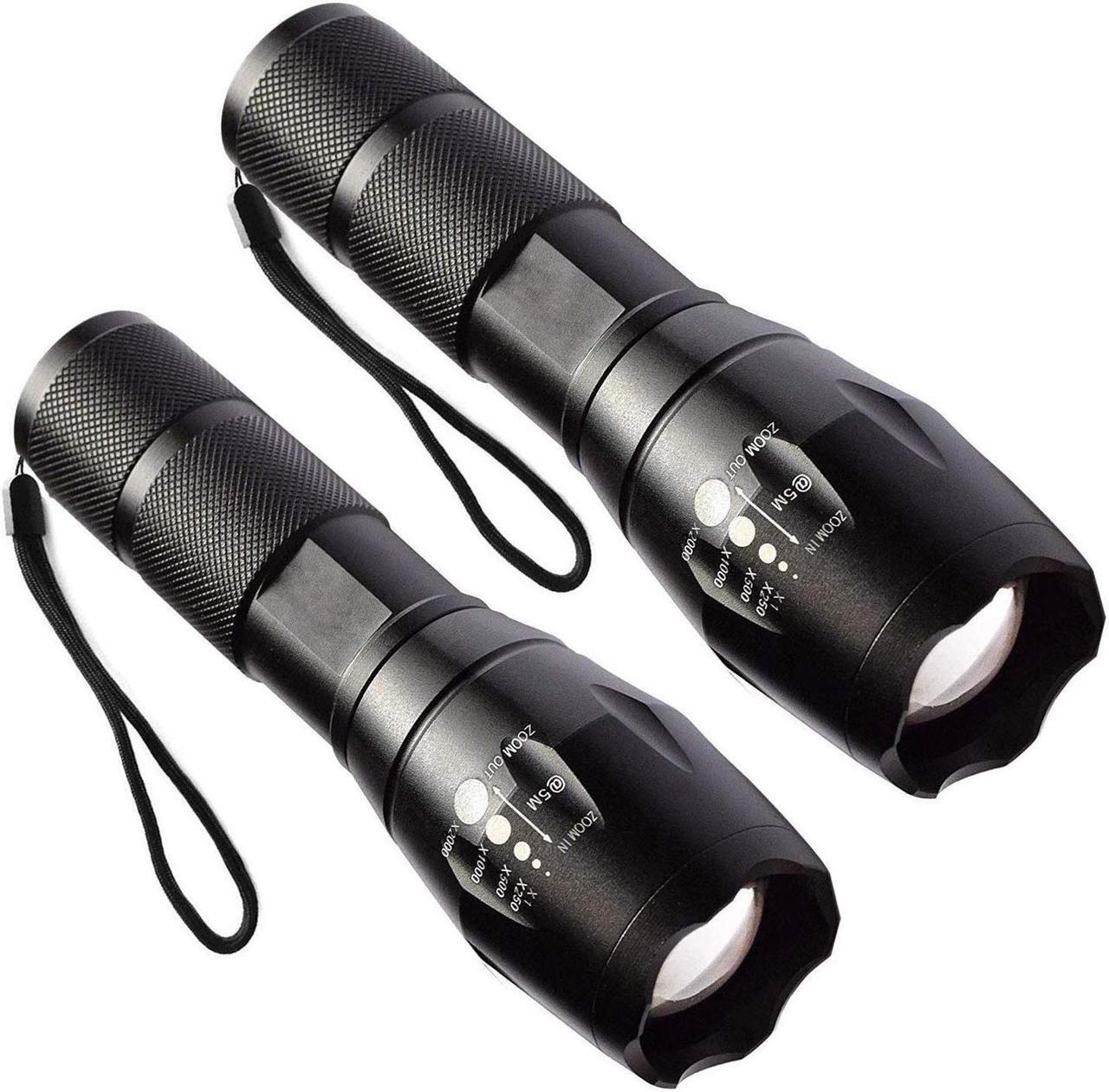 Main image of 1000 Lumen Single Mode Led Flashlight, Super Bright Zoomable Tactical Flashlights, Perfect Handheld Light for Camping, Hiking
