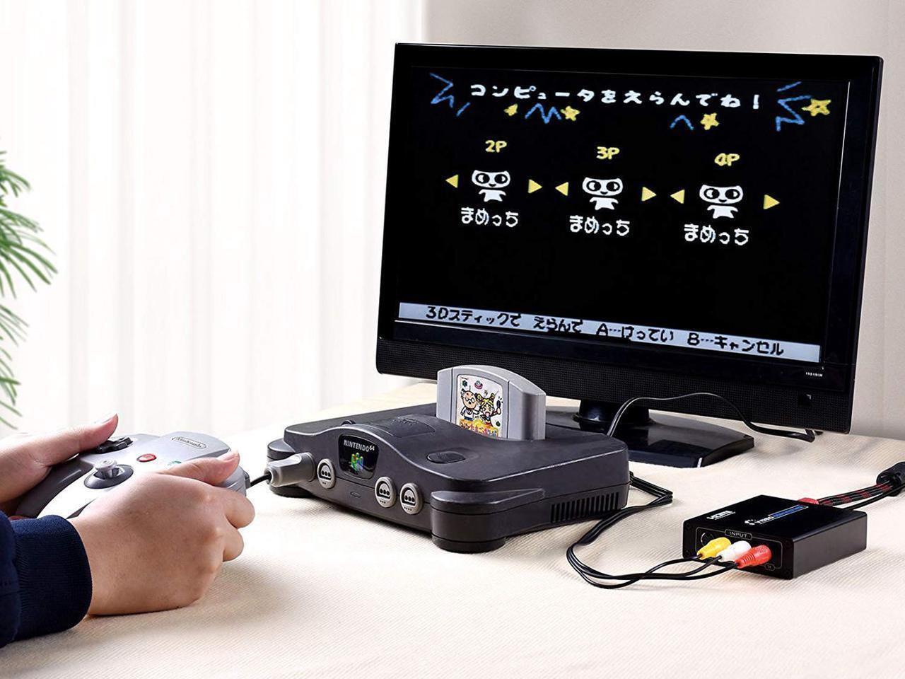 Alt view image 5 of 7 - 3RCA AV CVBS Composite & S-Video R/L Audio to HDMI Converter Adapter Support 720P/1080P for PS2 PS3 NES SNES Nintendo 64 HDTV
