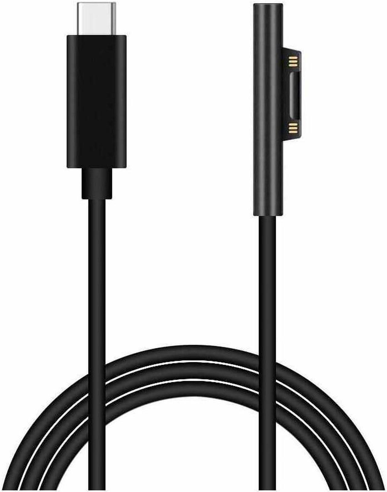 Main image of Surface Connect to USB-C Charging Cable for Microsoft Surface Pro 7 6 5 4 3 / Surface Book 1 / Surface Laptop 1 / Laptop 2 / Surface Go Works with USB-C PD Charger 3A 15V - 5FT