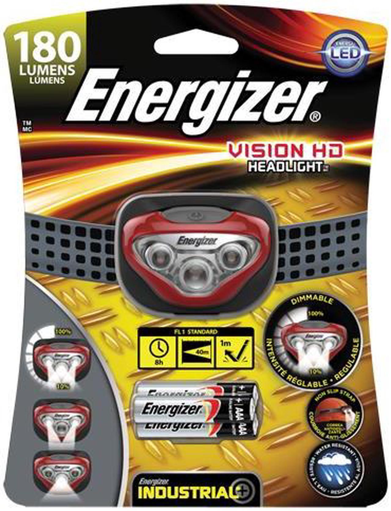 Alt view image 7 of 11 - ENERGIZER HDBIN32EB Headlamp, LED, 4 Modes, 300 Lumens, Red