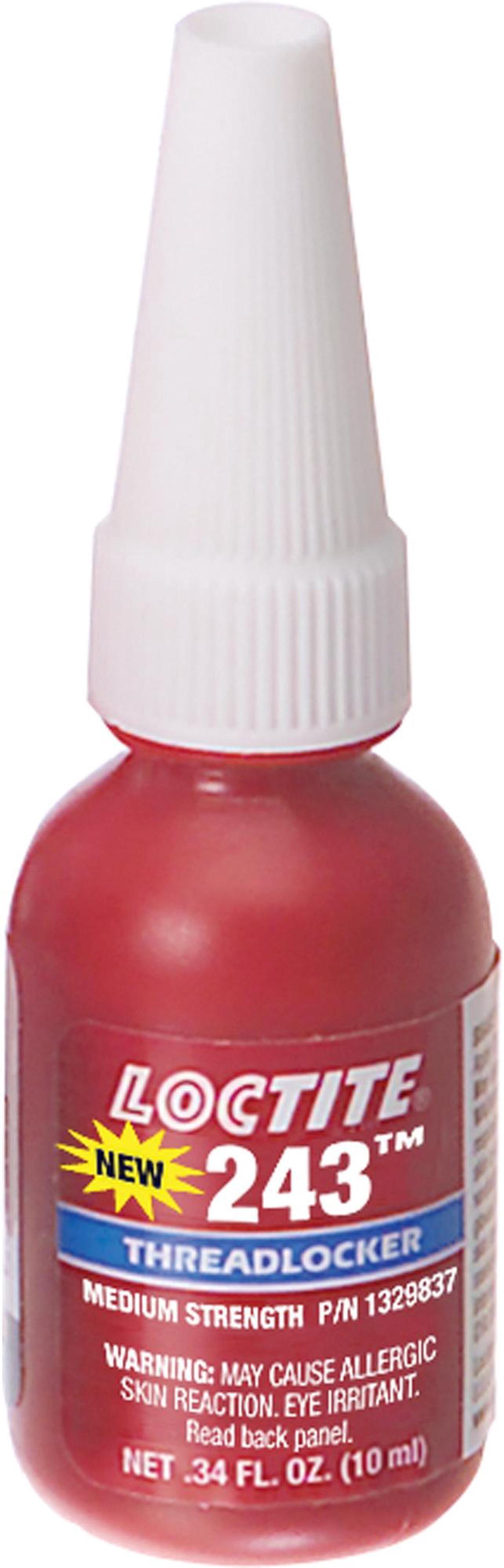 Alt view image 3 of 5 - Loctite 1329837 243 Threadlocker Adhesive Medium Strength and Primerless