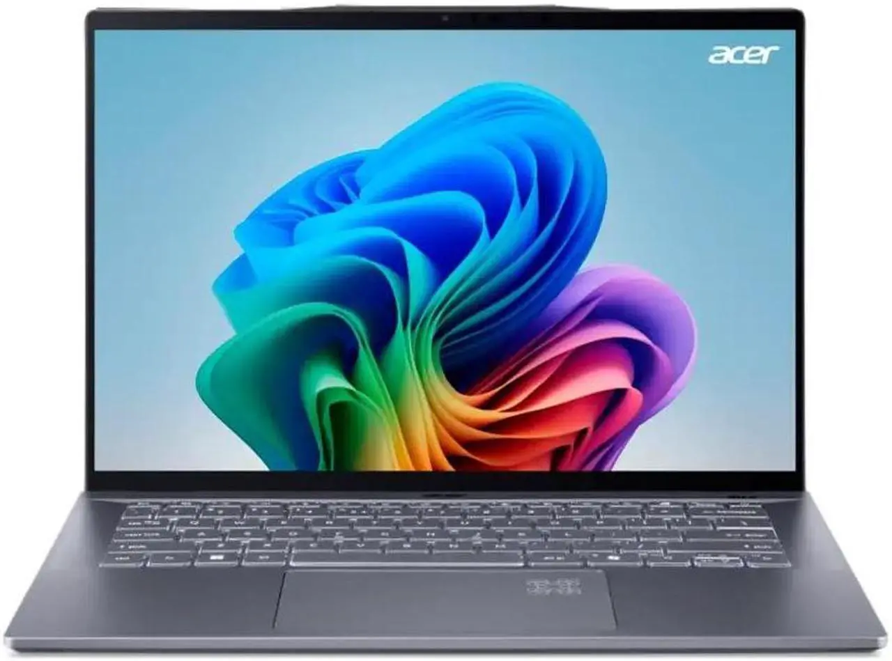 Alt view image 2 of 7 - Acer Swift 14 AI Copilot+ PC -14.5" 2.5K Touch Screen| Qualcomm Oryon| 16GB DDR5X + 1TB SSD| Qualcomm Adreno GPU| Wi-Fi 7| W11 Home - Excellent Recertified with 1 Year Acer Manufacturer Warranty