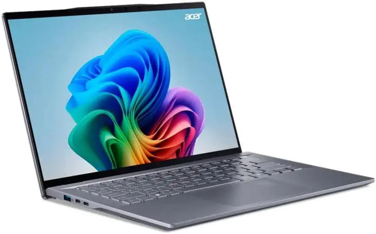 Alt view image 3 of 7 - Acer Swift 14 AI Copilot+ PC -14.5" 2.5K Touch Screen| Qualcomm Oryon| 16GB DDR5X + 1TB SSD| Qualcomm Adreno GPU| Wi-Fi 7| W11 Home - Excellent Recertified with 1 Year Acer Manufacturer Warranty
